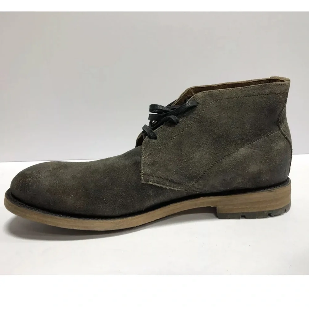 Frye Men’s Bowery Chukka Boots Faded Black, Size 11.5 M